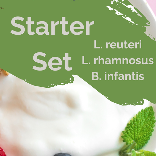 Kit iniziale "Happy Gut" | Yogurt L. reuteri, L. rhamnosus e B. infantis